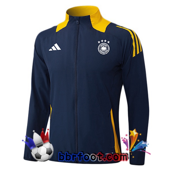 Veste Foot Allemagne Bleu Royal 2025/2026