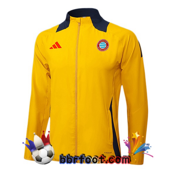 Veste Foot Bayern Munich Jaune 2025/2026
