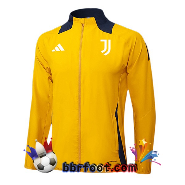 Veste Foot Juventus Jaune 2025/2026