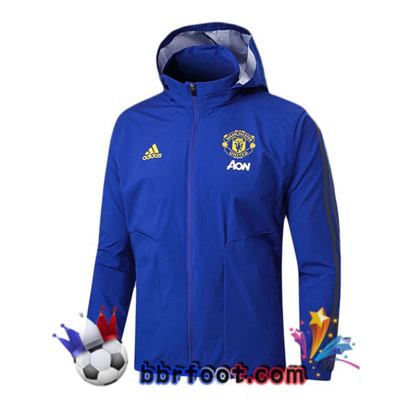 Coupe Vent Manchester United Bleu 2025/2026