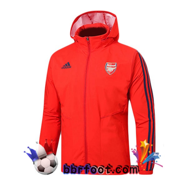 Coupe Vent Arsenal Rouge 2025/2026