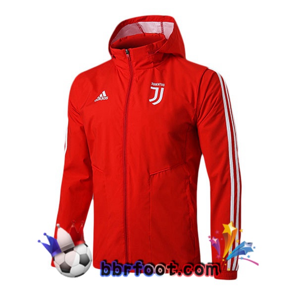 Coupe Vent Juventus Rouge 2025/2026