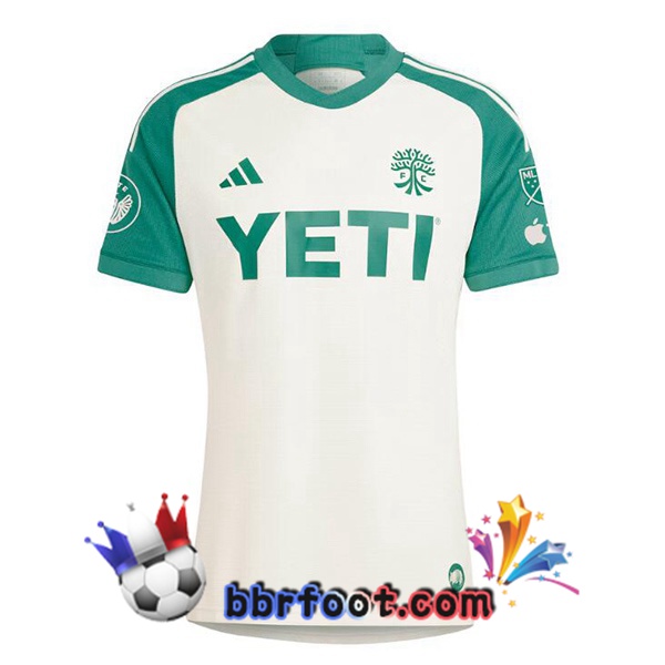 Maillot Foot Austin FC Exterieur Blanc 2025/2026