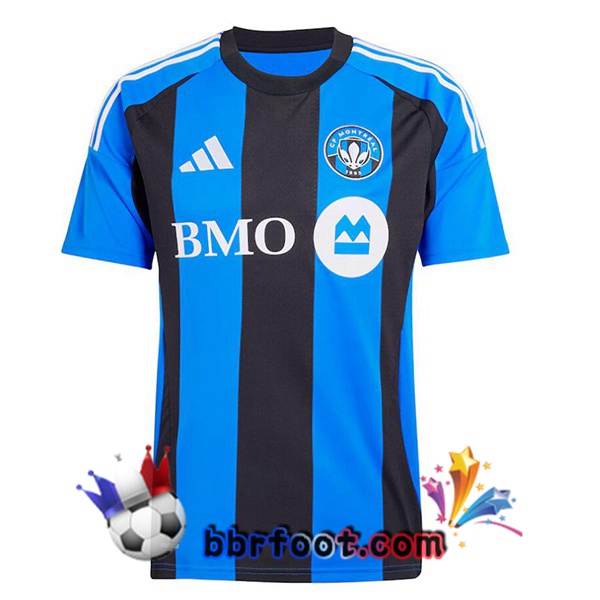 Maillot Foot CF Montréal Domicile Bleu Noir 2025/2026