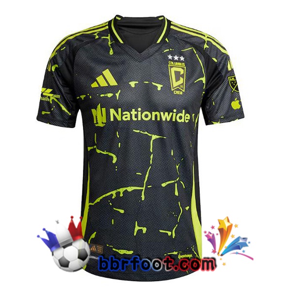 Maillot Foot Columbus Crew Exterieur Noir 2025/2026