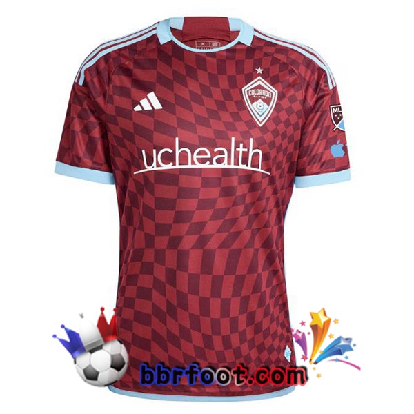 Maillot Foot Colorado Rapids Domicile Rouge 2025/2026