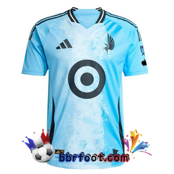 Maillot Foot Minnesota United Exterieur Bleu Blanc 2025/2026