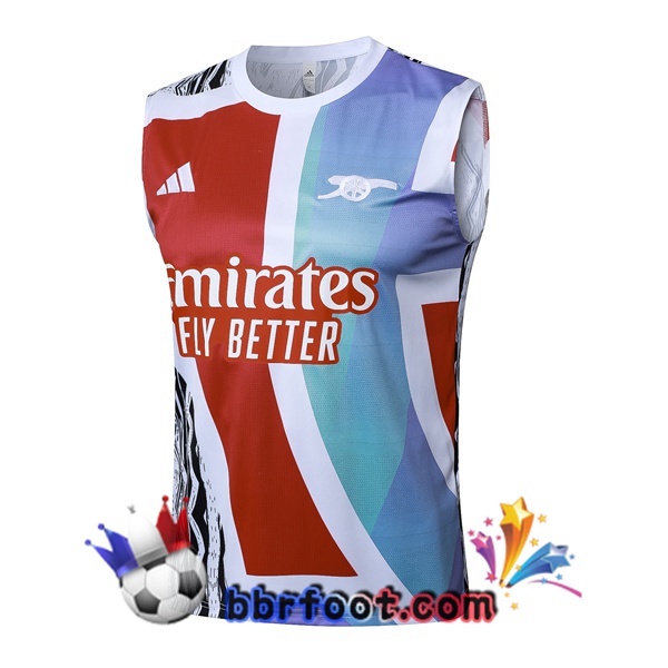 Gilet Foot Arsenal Rouge Bleu 2025/2026