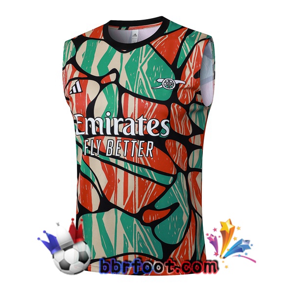 Gilet Foot Arsenal Rouge Vert 2025/2026