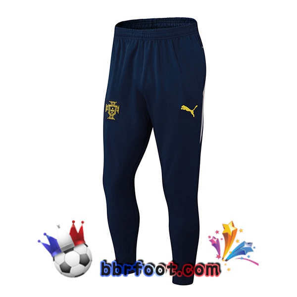 Pantalon Foot Portugal Bleu Royal 2025/2026