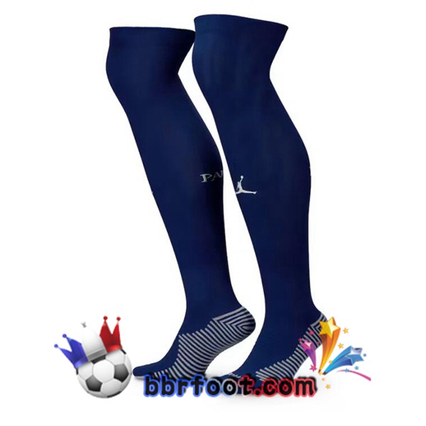 Chaussettes Foot Paris PSG Quatrieme Bleu Royal 2024/2025