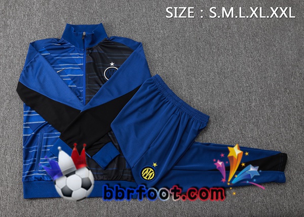 Survetement Foot - Veste Inter Milan Bleu Royal 2025/2026