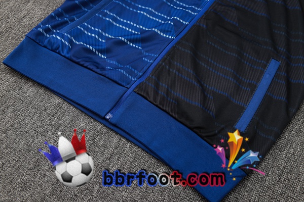 Survetement Foot - Veste Inter Milan Bleu Royal 2025/2026