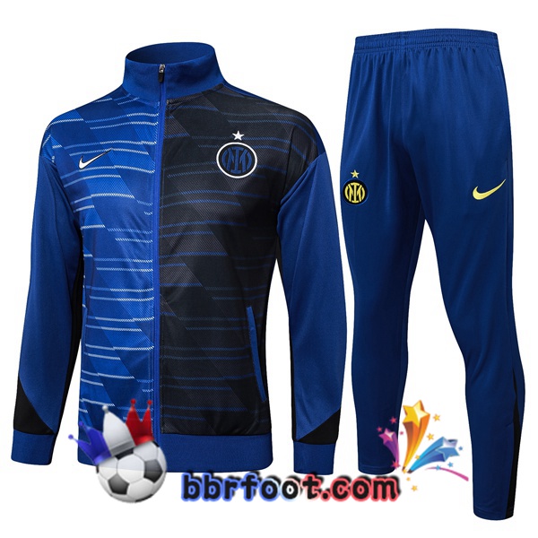 Survetement Foot - Veste Inter Milan Bleu Royal 2025/2026