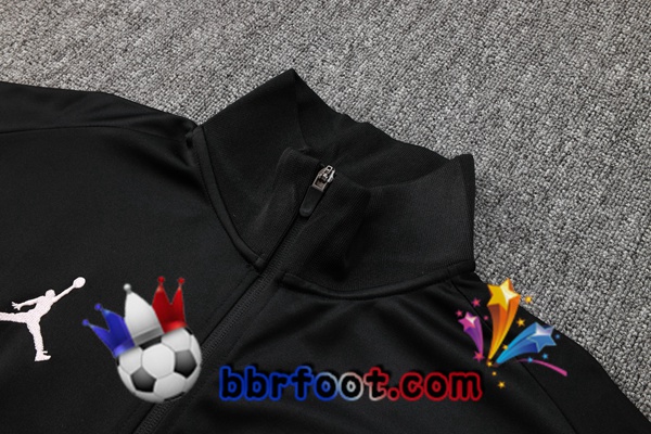 Survetement Foot - Veste Jordan Paris PSG Noir 2025/2026