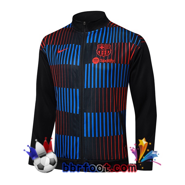 Veste Foot FC Barcelone Bleu Noir Rouge 2025/2026