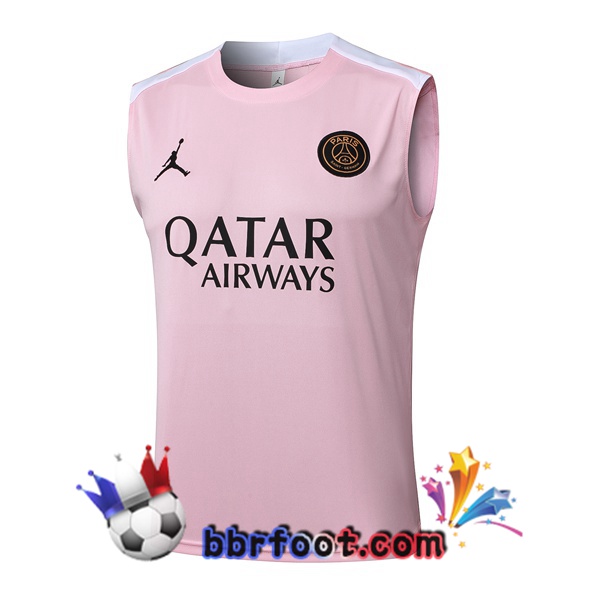 Gilet Foot Jordan Paris PSG Rose 2025/2026