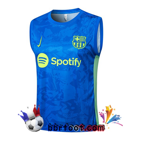 Gilet Foot FC Barcelone Bleu 2025/2026