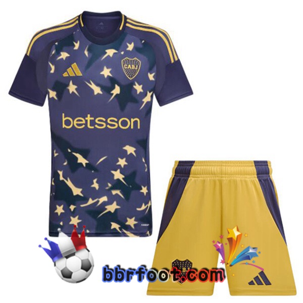 Maillot Foot Boca Juniors Enfant Third Bleu 2025/2026