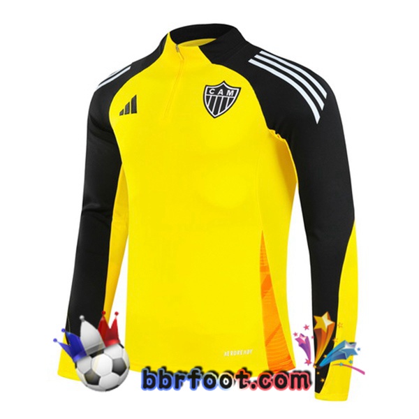 Sweatshirts Homme Atletico Mineiro Jaune 2025/2026