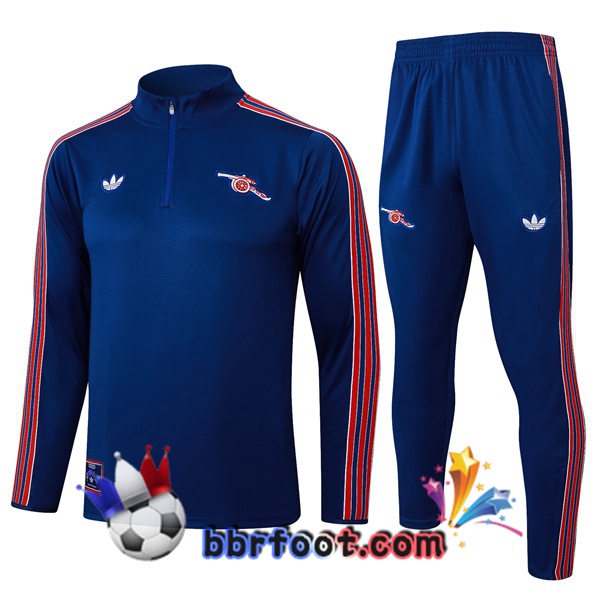 Survetement Foot Arsenal Bleu 2025/2026