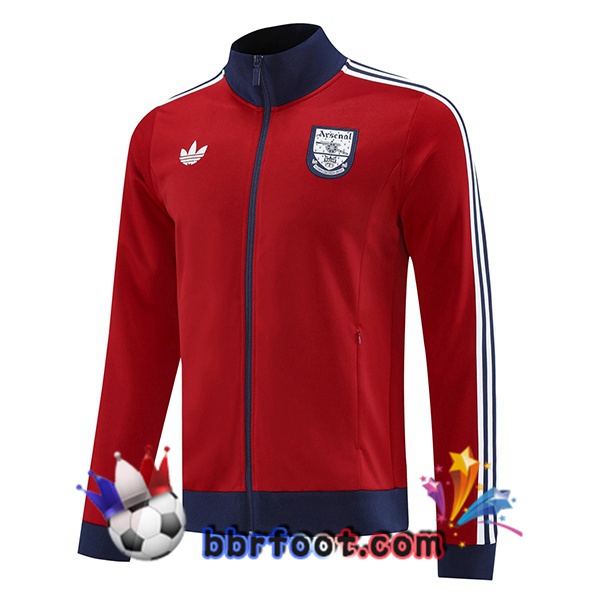 Veste Foot Arsenal Rouge 2025/2026