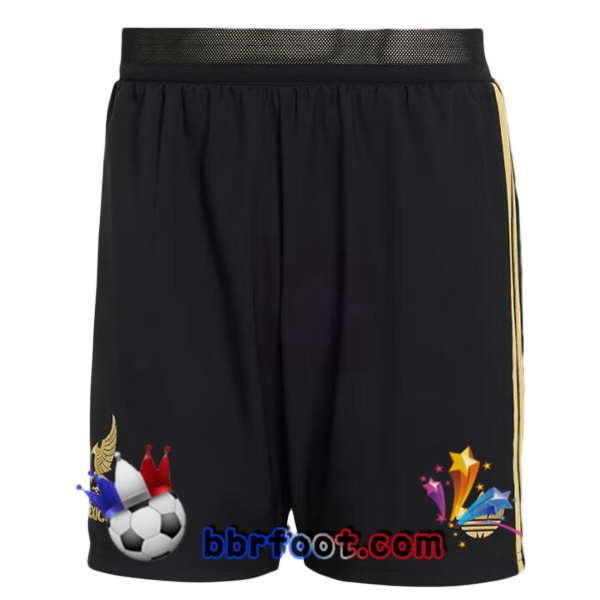 Short Foot Mexique Noir Jaune 2025/2026