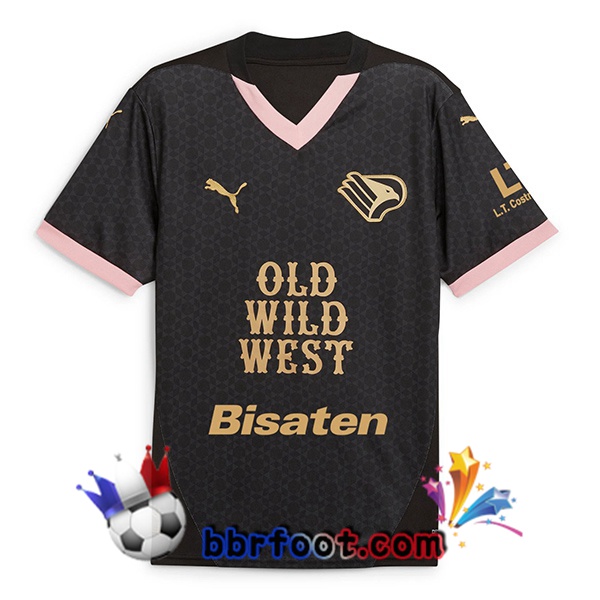 Maillot Foot Palerme FC Exterieur Noir 2024/2025