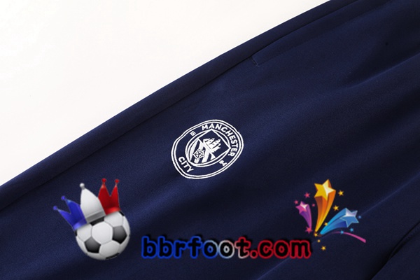 Survetement Foot - Veste Manchester City Bleu Royal 2025/2026