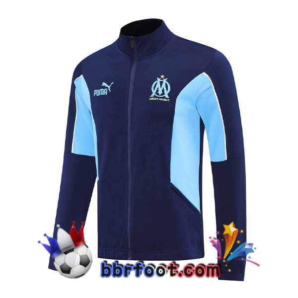 Veste Foot Marseille OM Bleu Royal 2025/2026