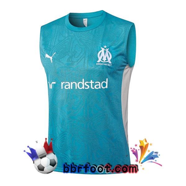 Gilet Foot Marseille OM Bleu 2025/2026