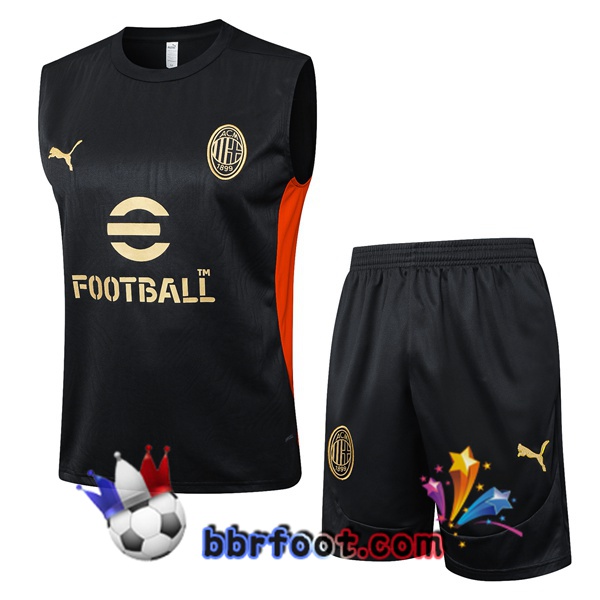Gilet Foot AC Milan + Shorts Noir 2025/2026