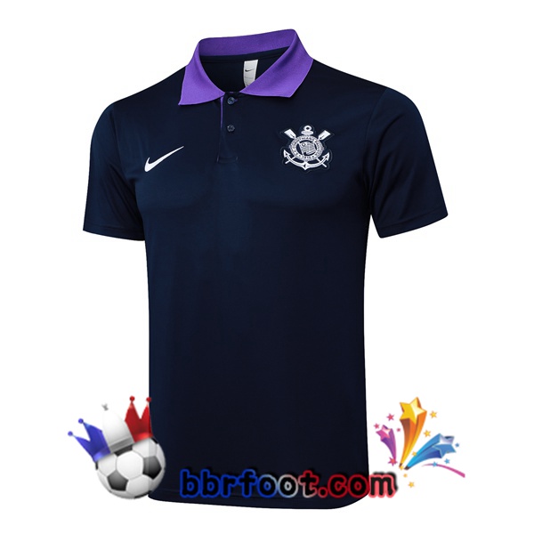 Polo Foot Corinthians Bleu Royal 2025/2026