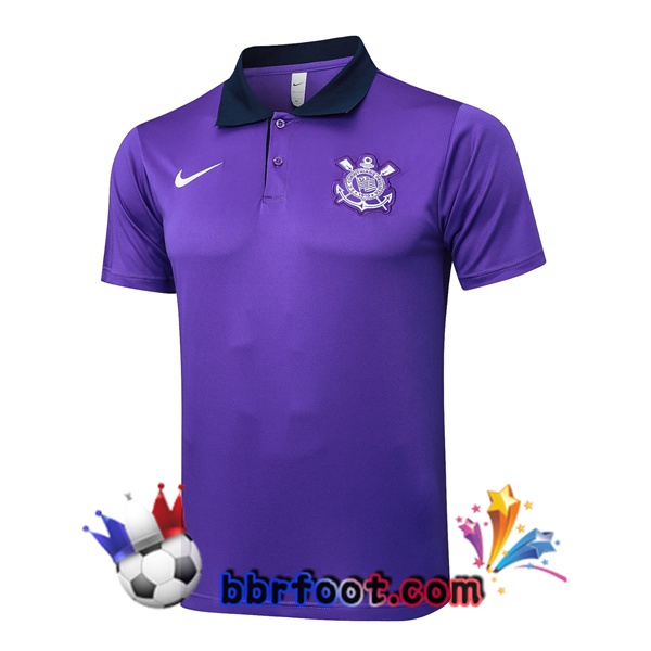 Polo Foot Corinthians Pourpre 2025/2026