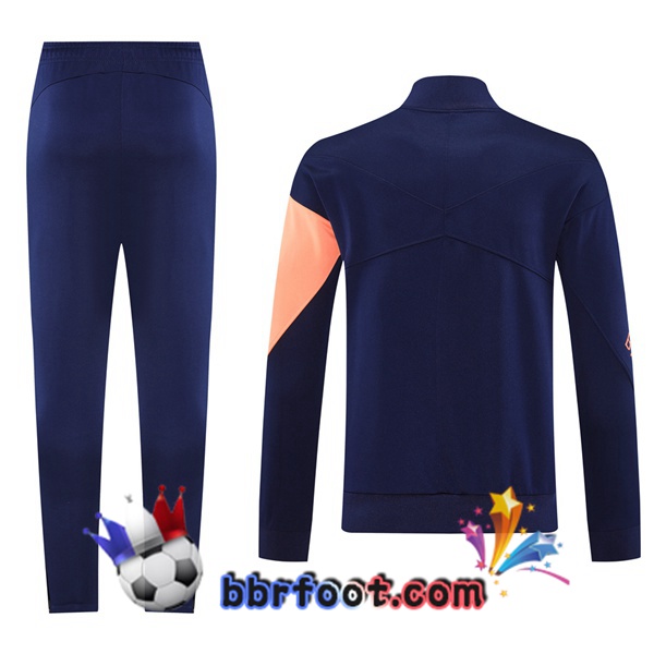 Survetement Foot - Veste FC Barcelone Bleu Royal 2025/2026