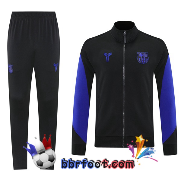 Survetement Foot - Veste FC Barcelone Noir 2025/2026