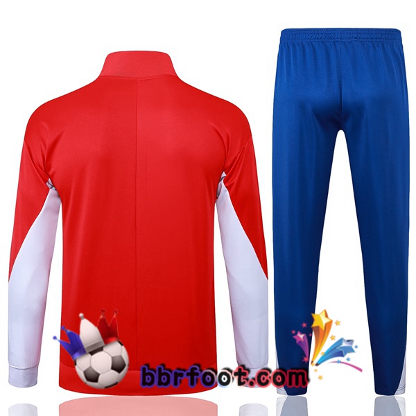 Survetement Foot - Veste Jordan Paris PSG Rouge 2025/2026