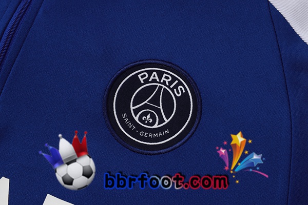 Survetement Foot Jordan Paris PSG Bleu 2025/2026