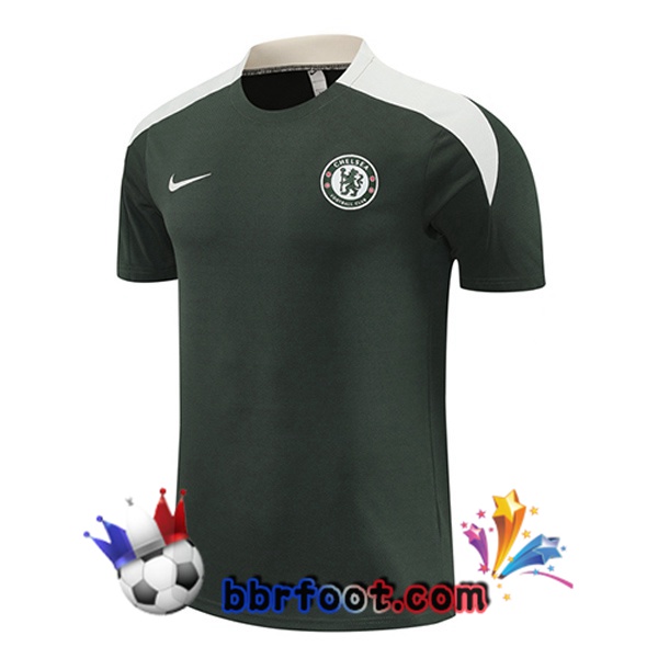 Training T-Shirts FC Chelsea Vert 2025/2026