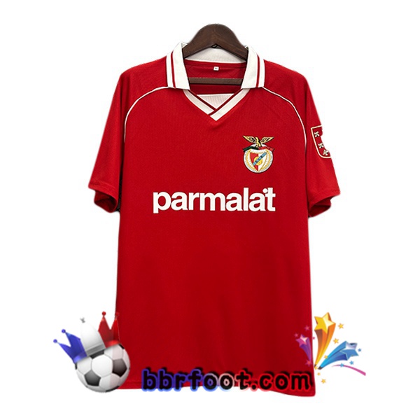 Maillot Foot S.L Benfica Retro Domicile Rouge 1994-1995