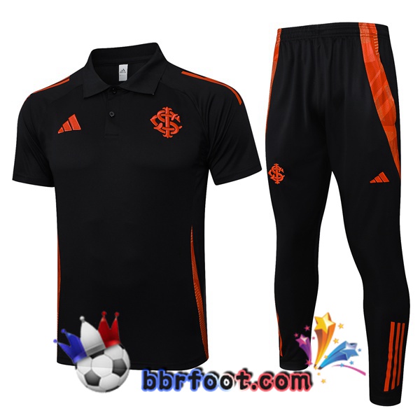 Polo Foot SC Internacional + Pantalon Noir 2025/2026