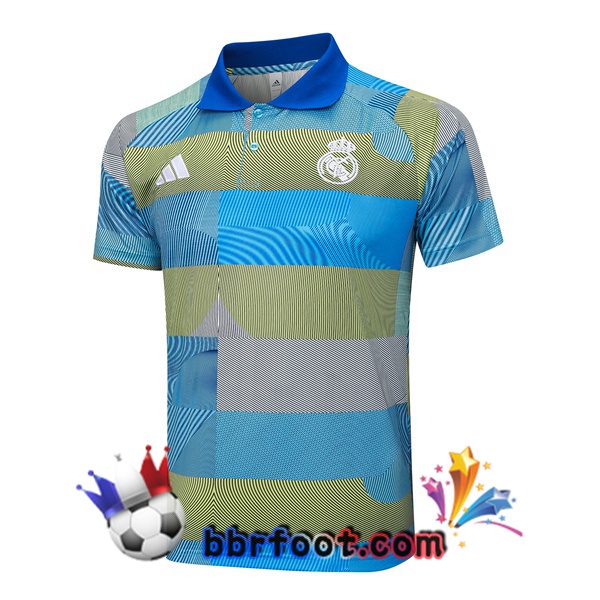 Polo Foot Real Madrid Bleu 2025/2026