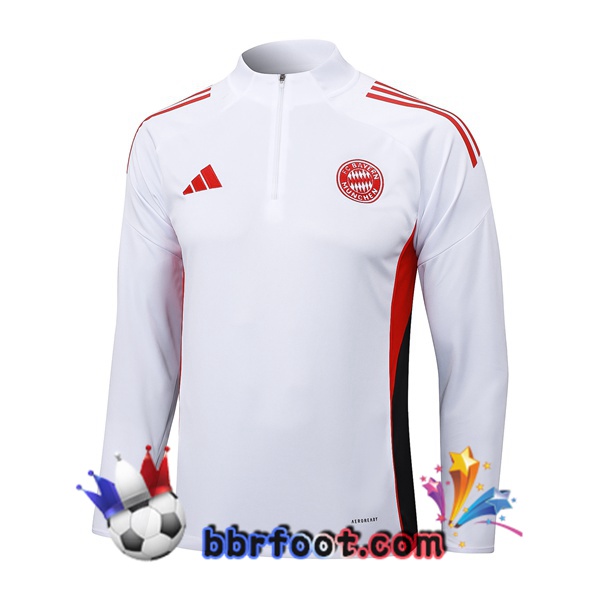 Sweatshirts Homme Bayern Munich Blanc 2025/2026