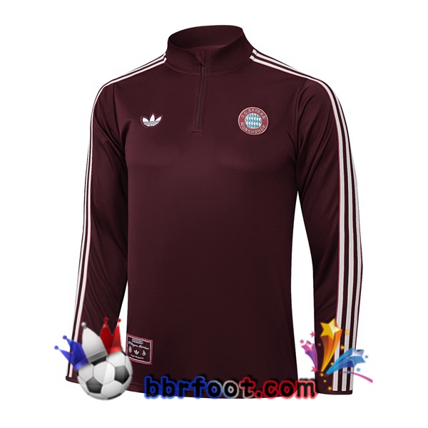 Sweatshirts Homme Bayern Munich Marron 2025/2026