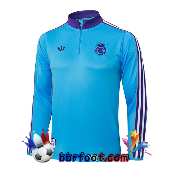 Sweatshirts Homme Real Madrid Bleu 2025/2026