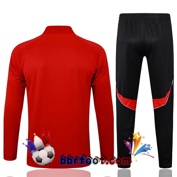 Survetement Foot Arsenal Rouge 2025/2026