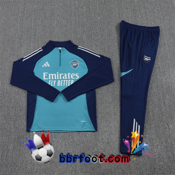 Survetement Foot Arsenal Vert 2025/2026