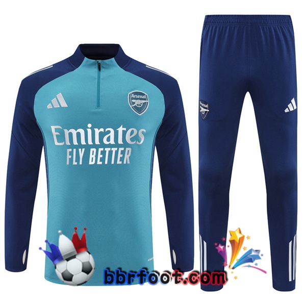Survetement Foot Arsenal Vert 2025/2026