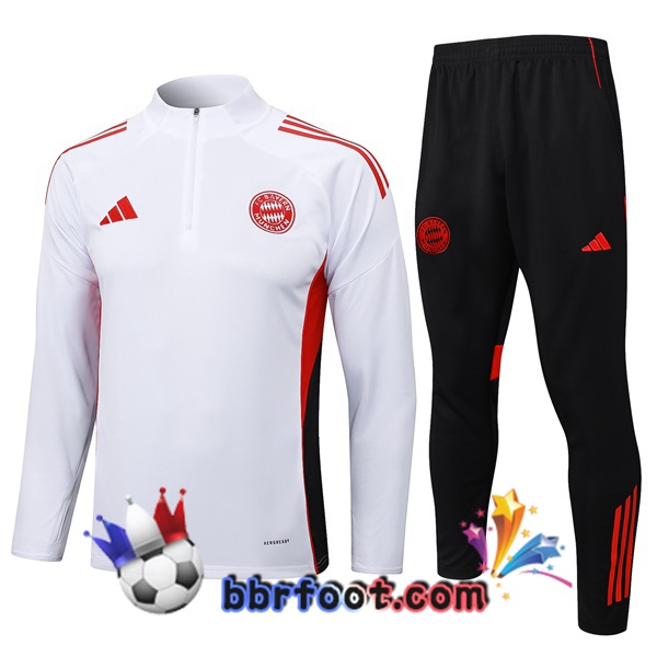 Survetement Foot Bayern Munich Blanc 2025/2026