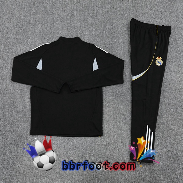 Survetement Foot Real Madrid Noir 2025/2026
